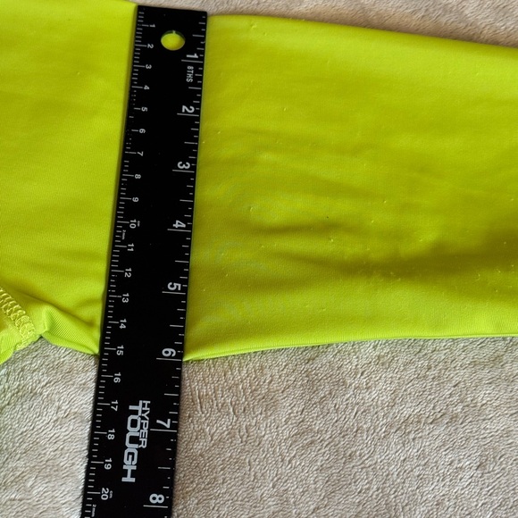 Reef Legends Boys XL 16 Rash Guard Lime Green Wave Sun Shirt UPF 50+ Performance - Picture 9 of 11